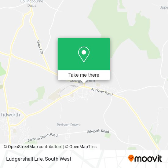 Ludgershall Life map