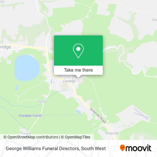 George Williams Funeral Directors map