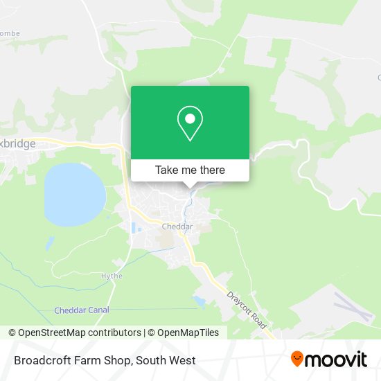 Broadcroft Farm Shop map