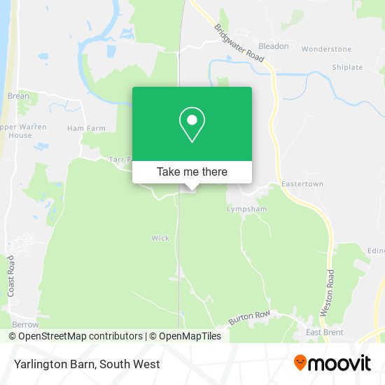 Yarlington Barn map