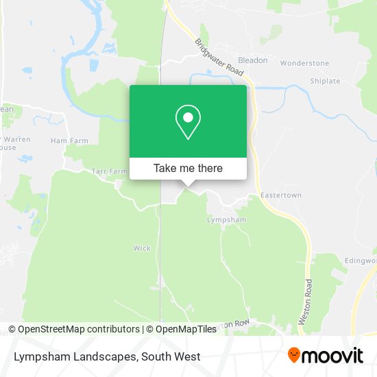 Lympsham Landscapes map