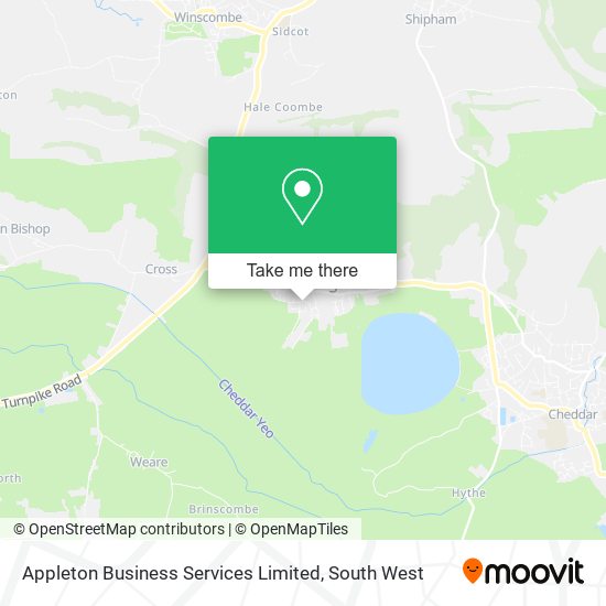 Appleton Business Services Limited map