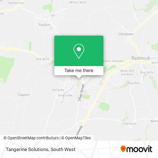 Tangerine Solutions map