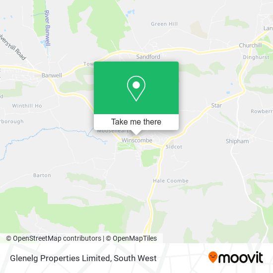 Glenelg Properties Limited map