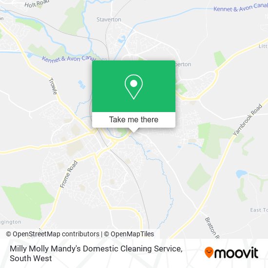 Milly Molly Mandy's Domestic Cleaning Service map