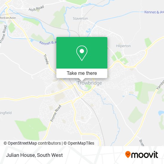 Julian House map