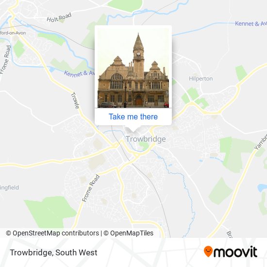 Trowbridge map