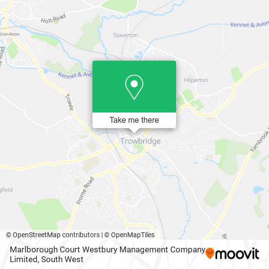 Marlborough Court Westbury Management Company Limited map