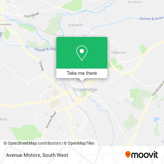 Avenue Motors map