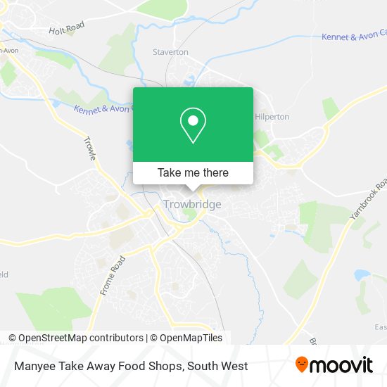 Manyee Take Away Food Shops map
