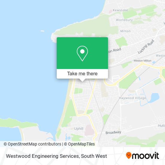 Westwood Engineering Services map