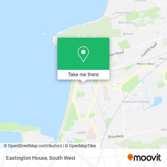 Eastington House map