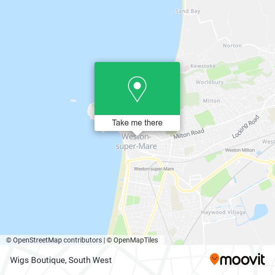 Wigs Boutique map