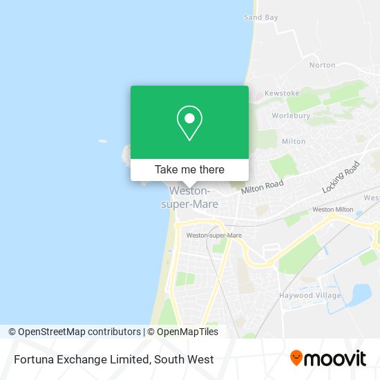 Fortuna Exchange Limited map