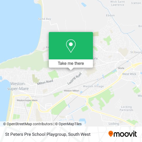 St Peters Pre School Playgroup map