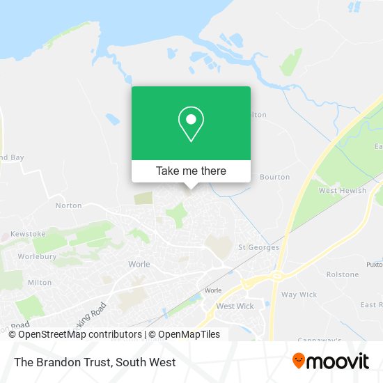 The Brandon Trust map