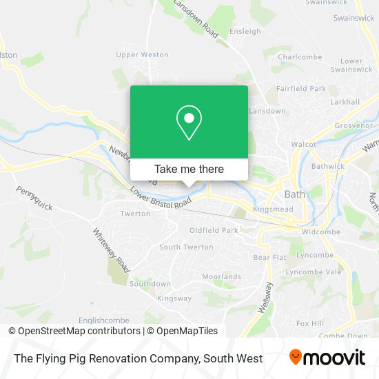 The Flying Pig Renovation Company map