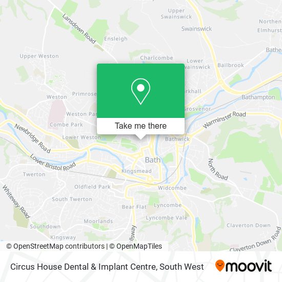 Circus House Dental & Implant Centre map