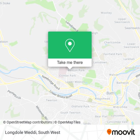 Longdole Weddi map