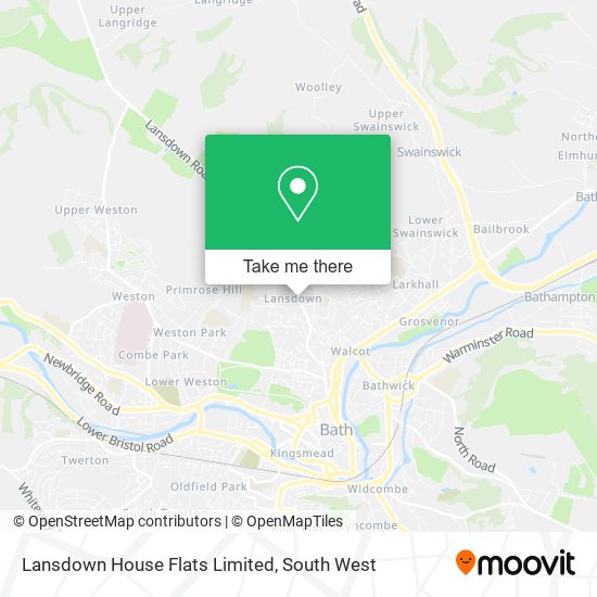 Lansdown House Flats Limited map