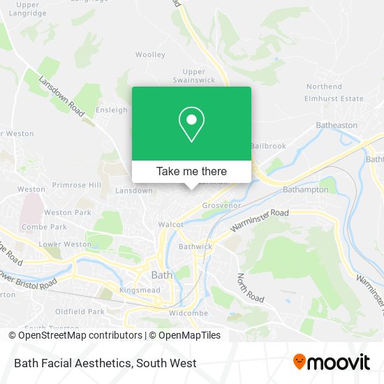 Bath Facial Aesthetics map