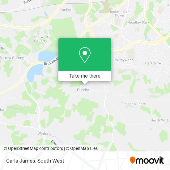 Carla James map