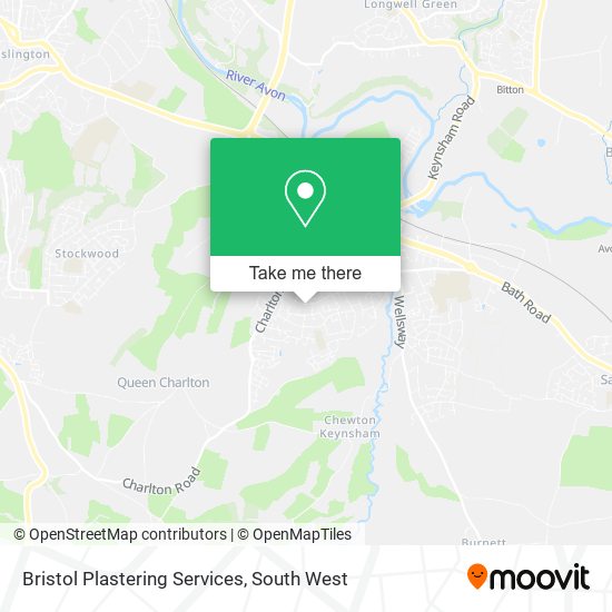 Bristol Plastering Services map