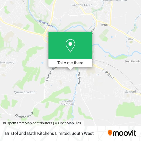Bristol and Bath Kitchens Limited map