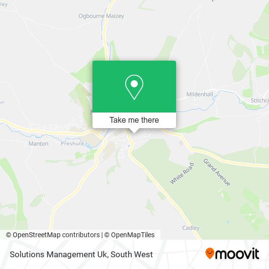 Solutions Management Uk map