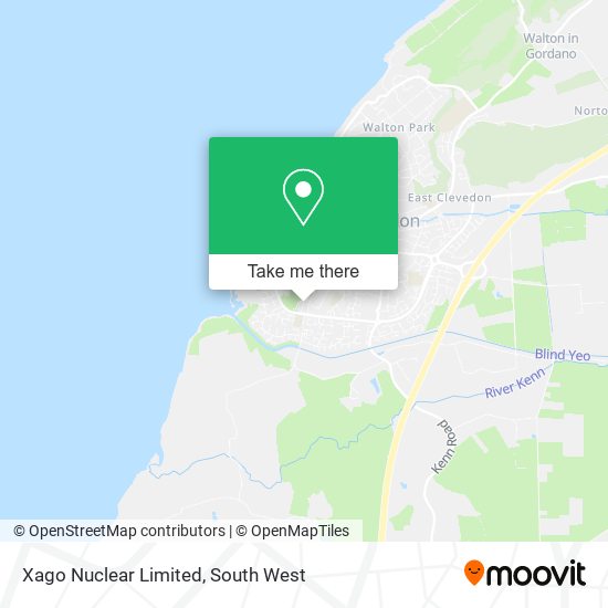 Xago Nuclear Limited map