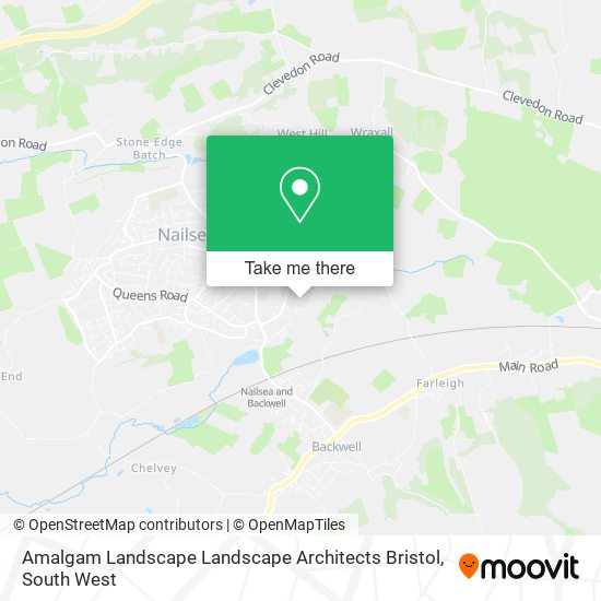 Amalgam Landscape Landscape Architects Bristol map