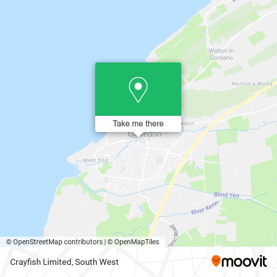 Crayfish Limited map