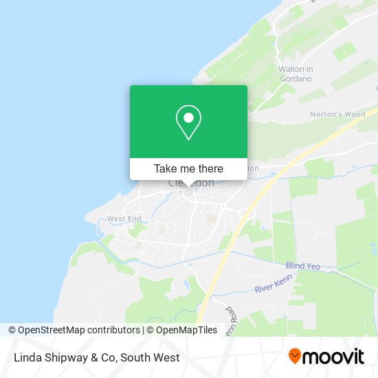 Linda Shipway & Co map