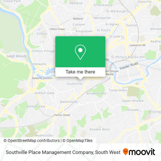 Southville Place Management Company map