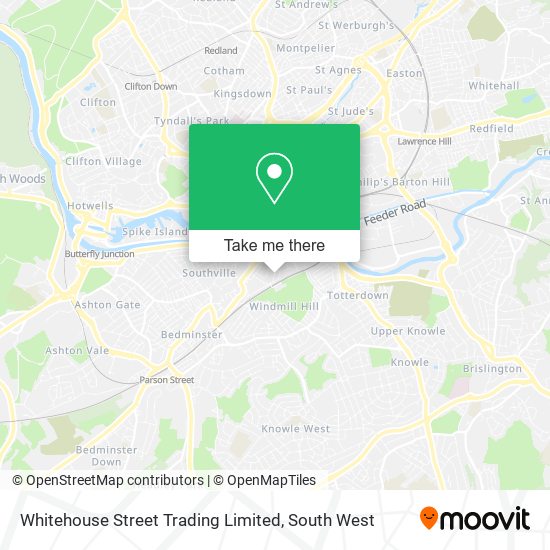 Whitehouse Street Trading Limited map