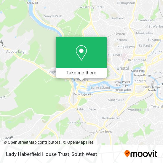 Lady Haberfield House Trust map