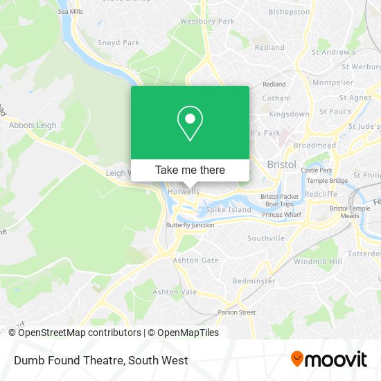 Dumb Found Theatre map