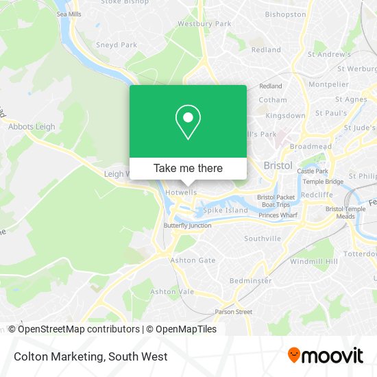 Colton Marketing map
