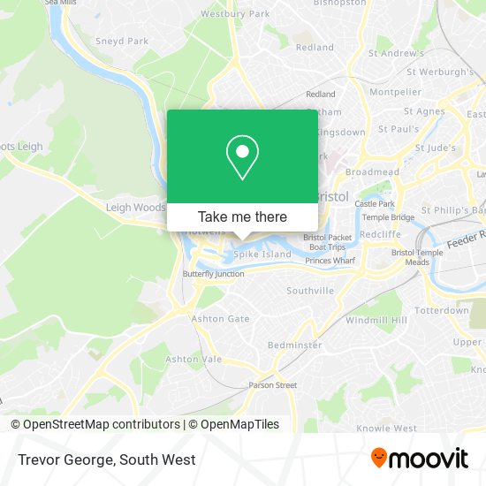 Trevor George map