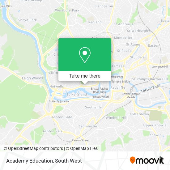 Academy Education map