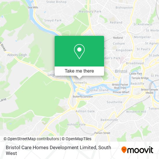 Bristol Care Homes Development Limited map
