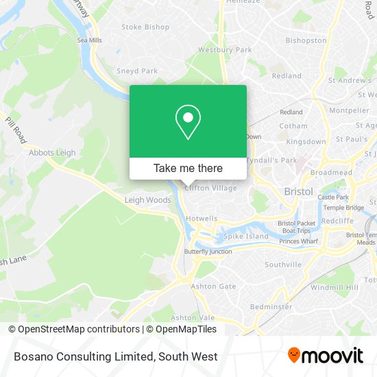 Bosano Consulting Limited map