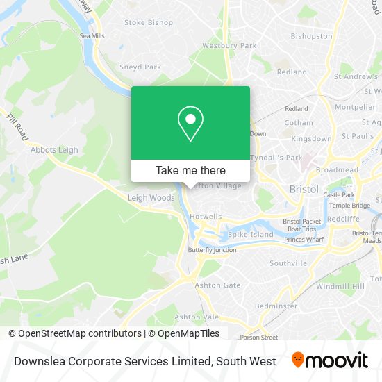 Downslea Corporate Services Limited map