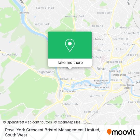 Royal York Crescent Bristol Management Limited map