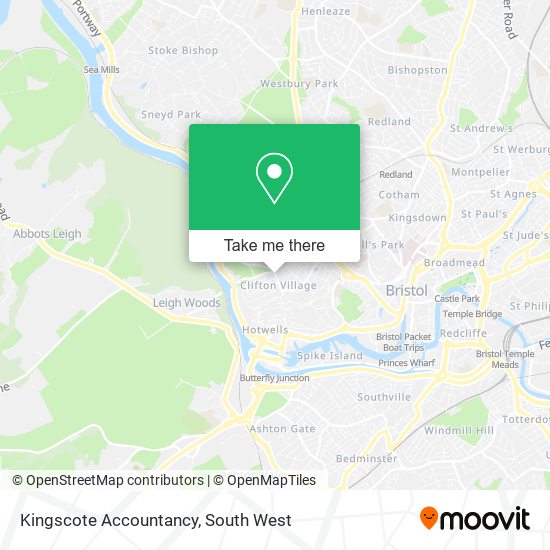 Kingscote Accountancy map