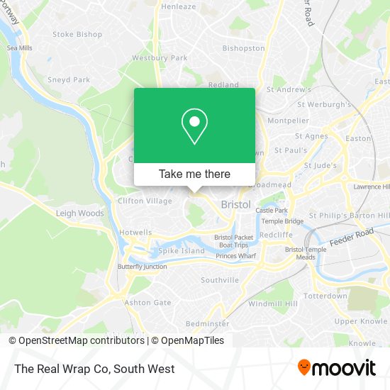The Real Wrap Co map