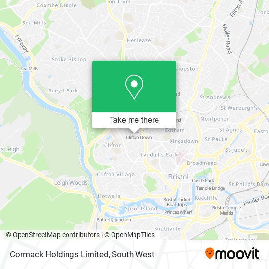 Cormack Holdings Limited map