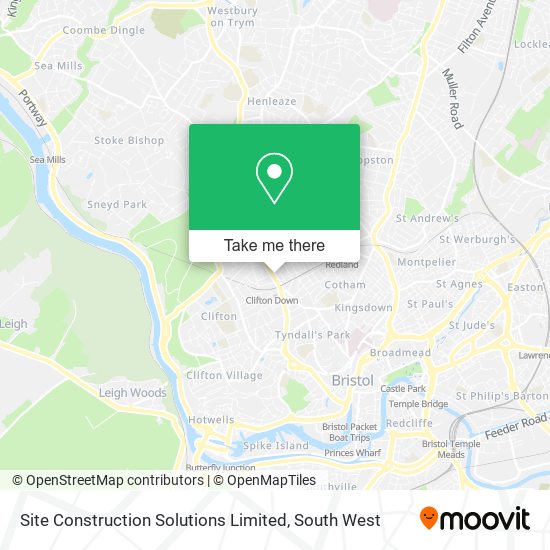 Site Construction Solutions Limited map