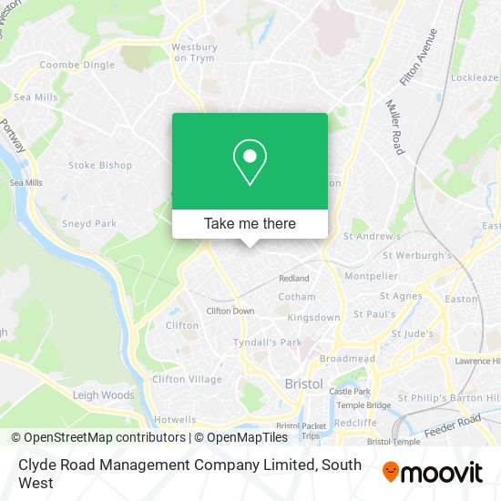 Clyde Road Management Company Limited map