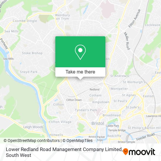 Lower Redland Road Management Company Limited map